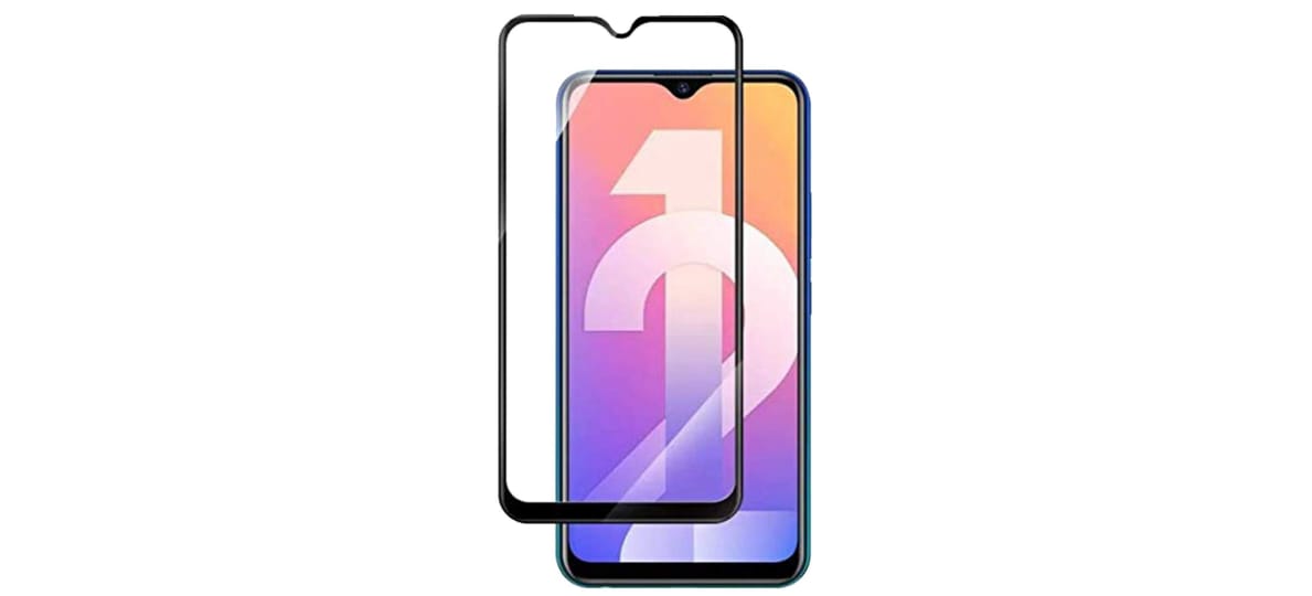 Vivo Y12 / Vivo Y15 V-Cut Screen Glass Guard Guide