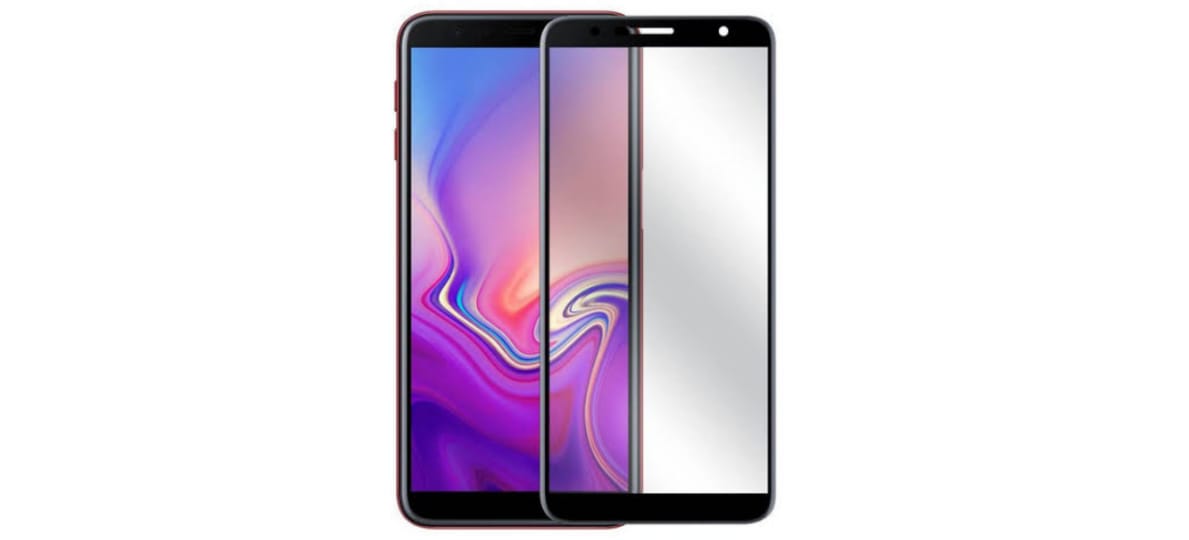 Samsung J6 / Samsung A8 (2018) Infinity Display Cut Tempered Glass Guide