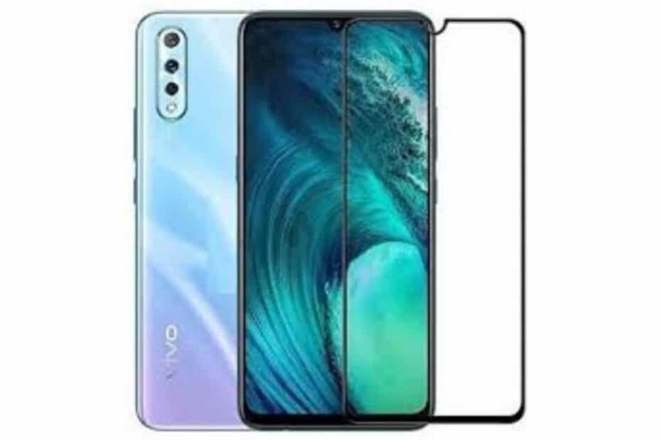Front Camera Cut Tempered Glass for Vivo S1 / S1 Pro & Vivo Z1X This image is for reference only and may not be the actual detail of other phone models or similar tempered glass.