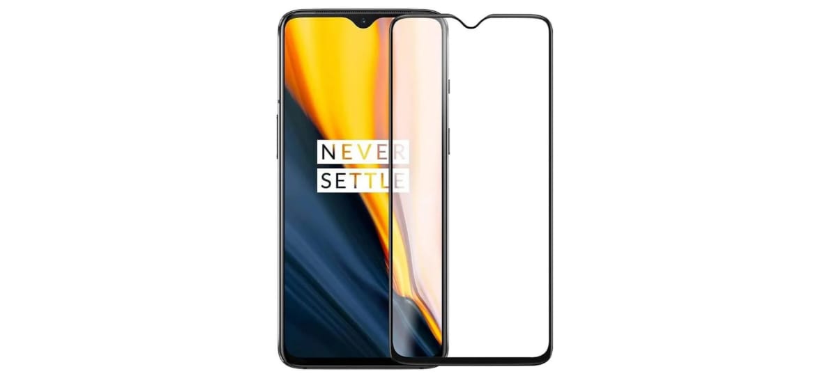 Vivo V11 / OnePlus 7 V-Cut Glass Guard
