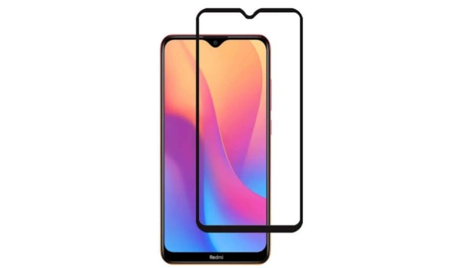 V-Cut Tempered Glass for Redmi 8, 8A & 8A Dual This image is for reference only and may not be the actual detail of other phone models or similar tempered glass.