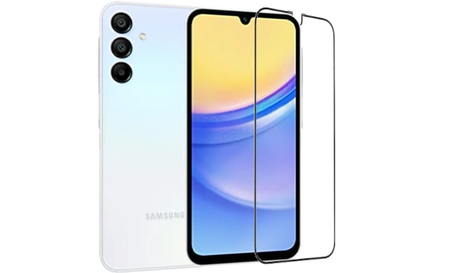 Display Safety Glass for Samsung A15 / M15 5G / F15 5G This image is for reference only and may not be the actual detail of other phone models or similar tempered glass.