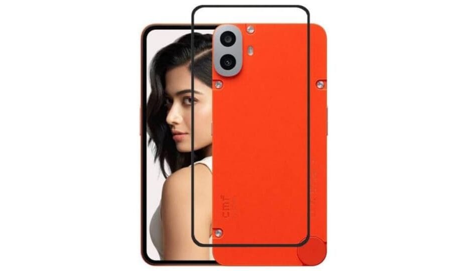 Display Safety Glass for Nothing CMF Phone 1 This image is for reference only and may not be the actual detail of other phone models or similar tempered glass.