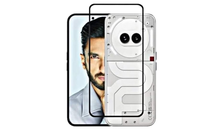 Nothing Phone (2a) / Phone (2a) Plus Full-Coverage Display Safety Glass This image is for reference only and may not be the actual detail of other phone models or similar tempered glass.