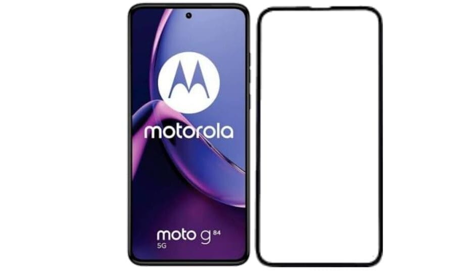 SCREEN PROTECTOR FOR MOTOROLA G52 4G/MOTO G84 This image is for reference only and may not be the actual detail of other phone models or similar tempered glass.