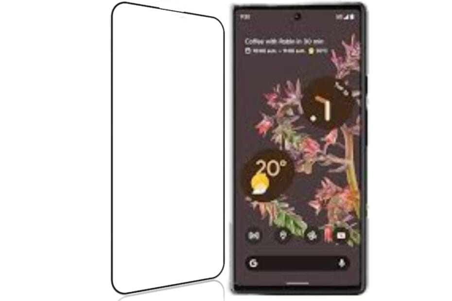 Uncut Screen Protector Glass fot Google Pixel This image is for reference only and may not be the actual detail of other phone models or similar tempered glass.