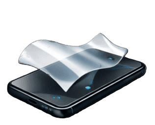 Flexible membrane or buff screen protector for minor scratches and smudge prevention