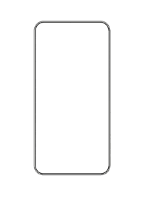 Image to guide no-cut or without cut tempered glass