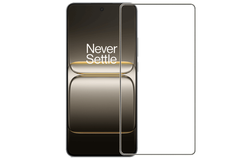 Case friendly no cut tempered glass for OnePlus Nord CE5 punch hole display protection