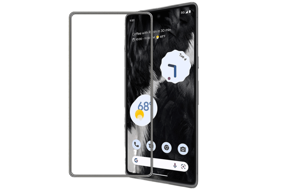No Cut Tempered Glass for Google Pixel 7 Punch Hole Display – Full-Screen Scratch-Resistant Screen Protector