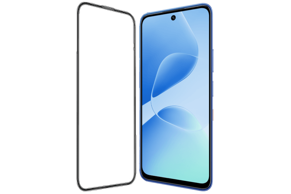 Infinix Hot 60 Tecno Pop 9 punch hole display without cut tempered glass full coverage clear screen protection